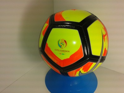 Nike Pitch Ciento Copa America Soccer Ball Volt/TotalOrange/Blk SZ-5 SC2903  702 | eBay