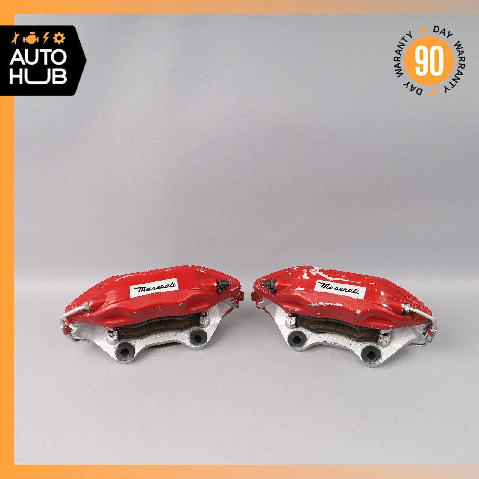 02-07 Maserati Spyder 4200 Front Left & Right Brake Caliper Calipers Set OEM 49k