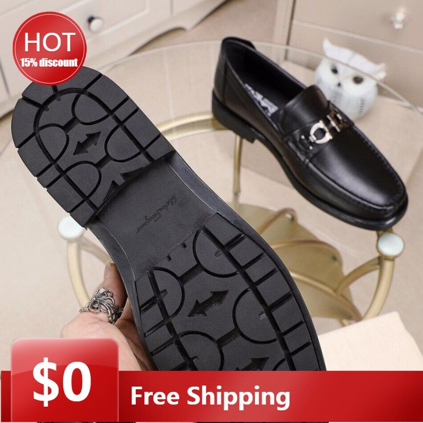 SalvatoreFerragamo Leather Loafers Men display picture 1