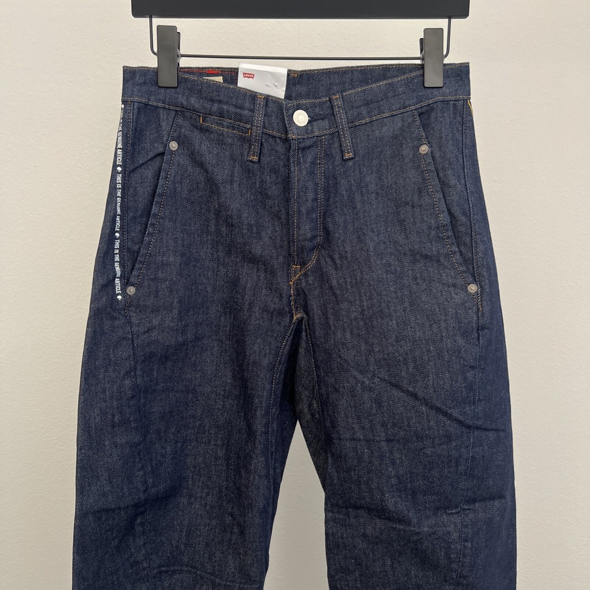 Levis Engineered Jeans 1st 506 Model 【L】 RARE VinTagE LEVI ENGINEERED TWISTED LEG DENIM JEANS 29×29