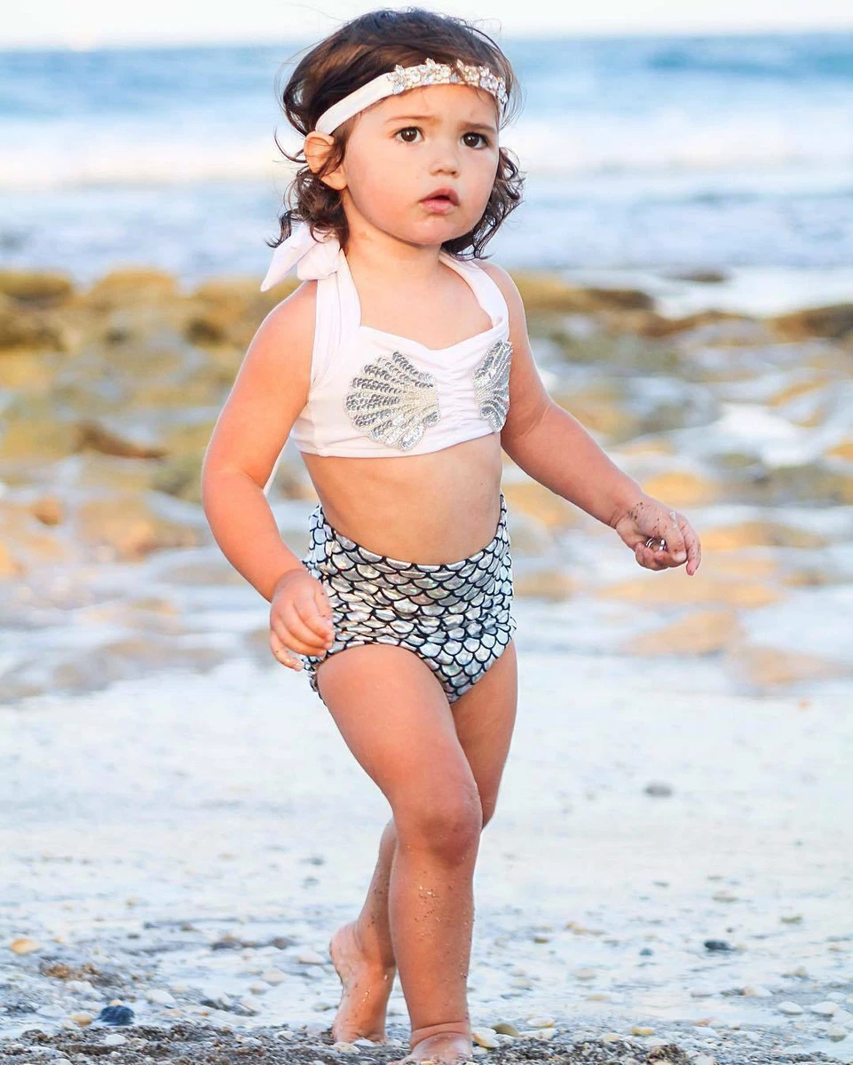 Mermaid scale bathing suit cheap
