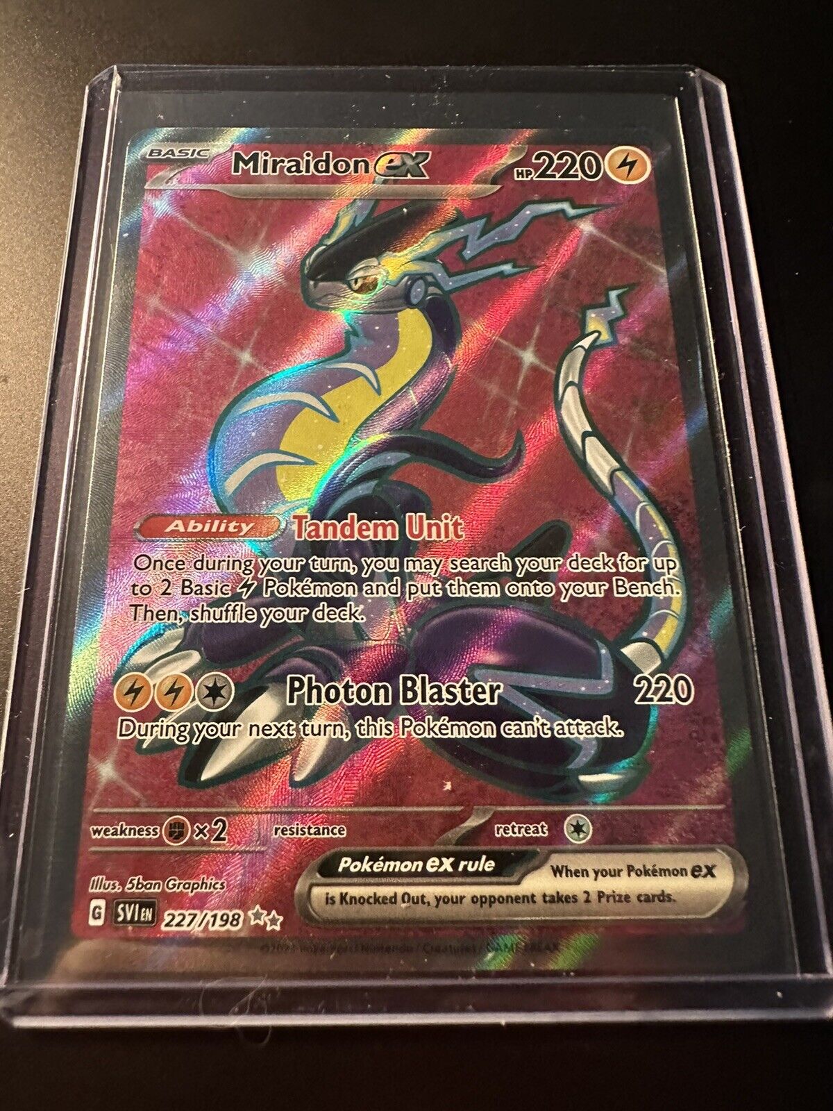 Miraidon ex (Full Art) - 227/198