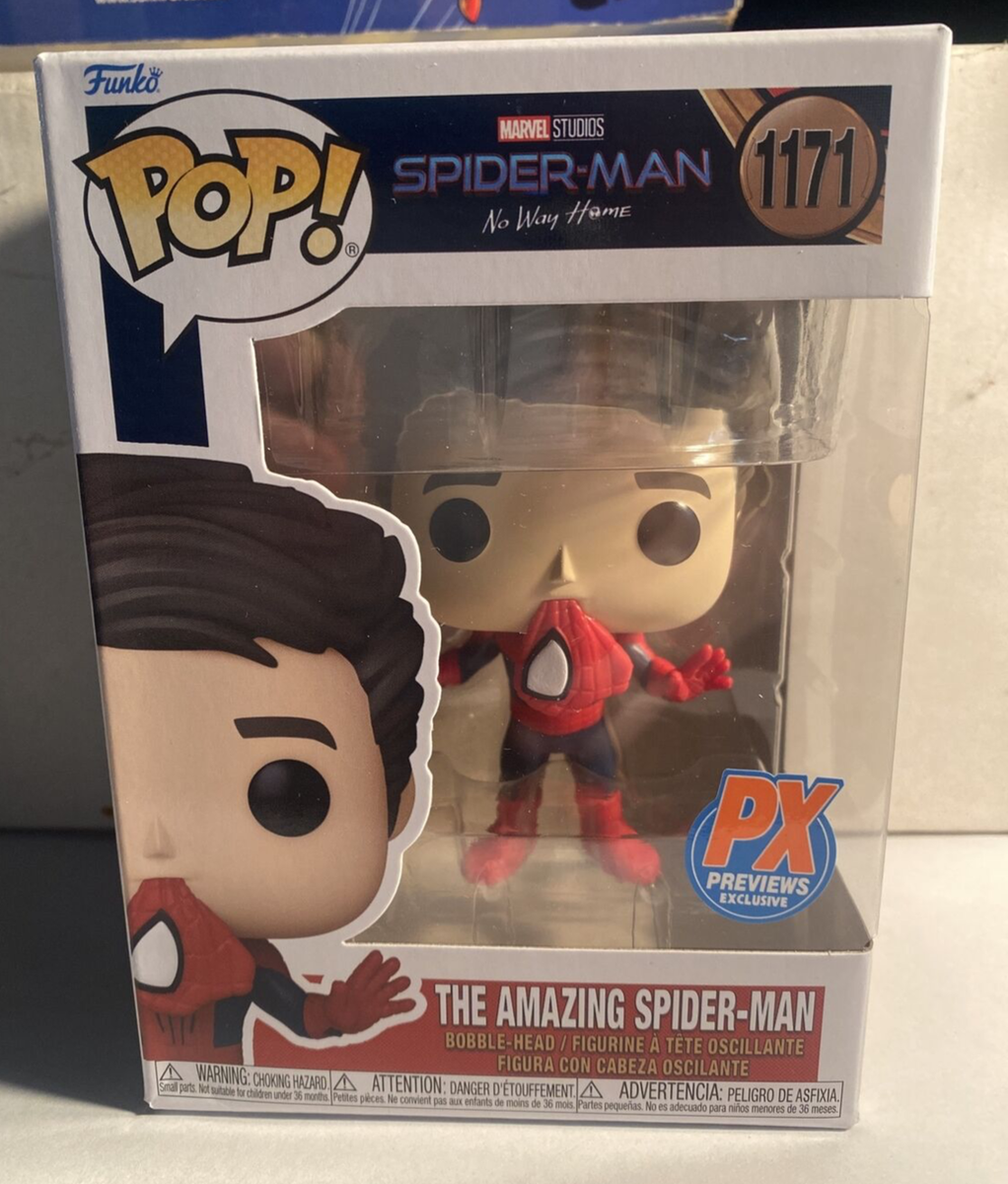 Funko Pop! Marvel (MCU) Spider-Man Unmasked #1171 Figure - 68369