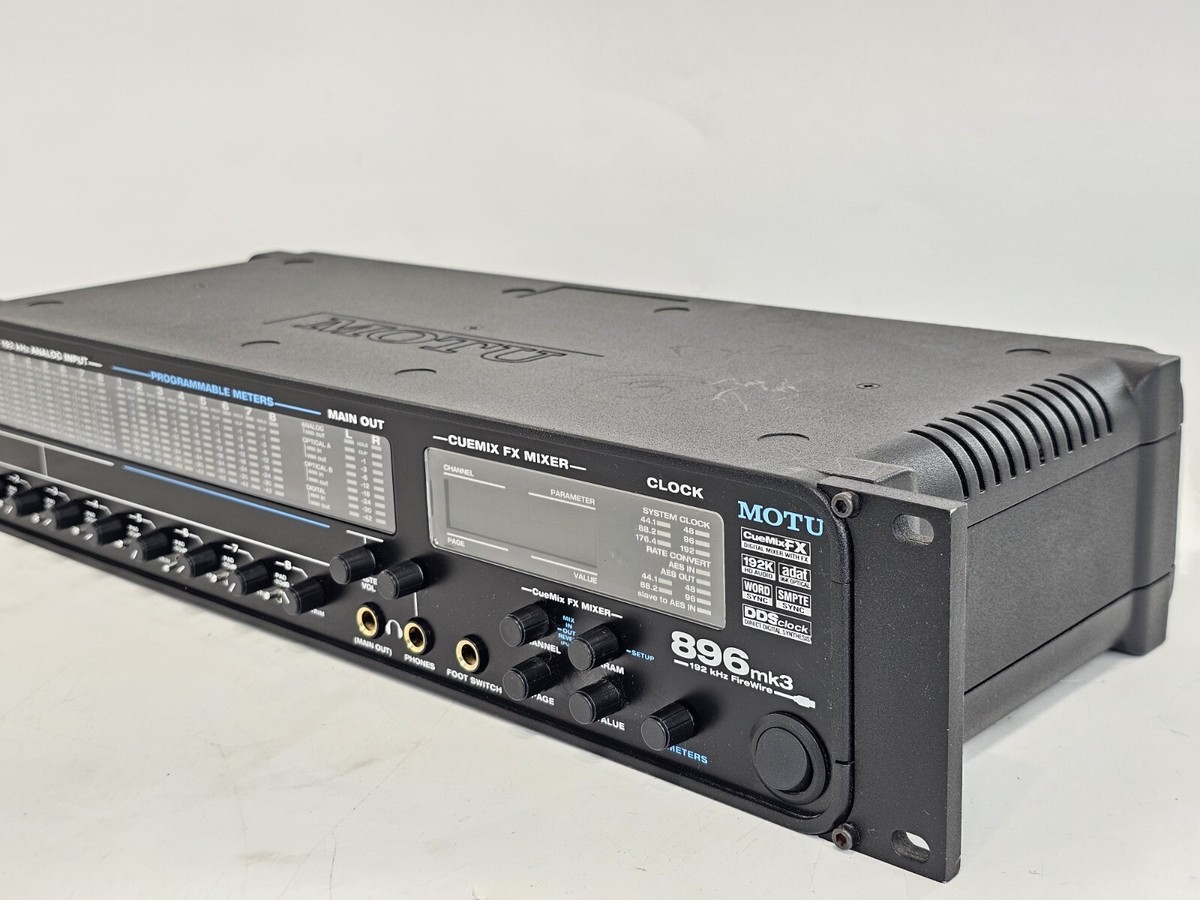 Motu 896 MK3 Firewire Audio Interface 896mk3 896 Mk3 | eBay Motu 896 MK3 Firewire Audio Interface 896mk3 896 Mk3 | eBay