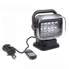12V Car Searchlight Rechargeable LED Strong Long Range Boat Outdoor Spotlight