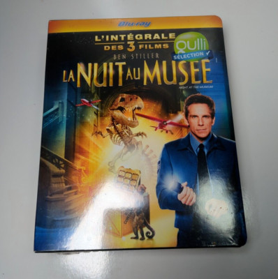 Blu-Ray La Nuit au Musée L'intégrale des 3 films Coffret Limité NEUF BLISTER