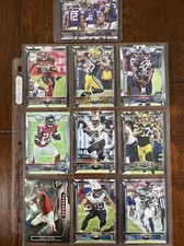 Lot Of Football Trading Cards In Plastic Book Pages