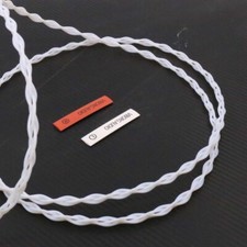 1M Solid Pure Silver Bulk Wire 0.4mm 4 Core Litz Cable DIY Hifi Audio RCA Cable