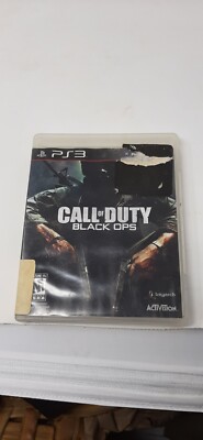 Call of Duty: Black Ops (PlayStation, 2010) Missing Booklet.