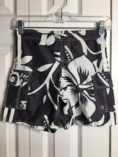 Old Navy Boy  s Floral Swim Shorts/Netting Inside/Size XS/TP/XP