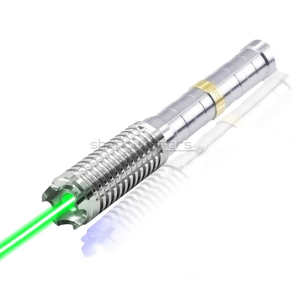 GX9 520nm Adjustable Focus Green Laser Pointer Visible Lazer Beam Pen - Image 3 of 4