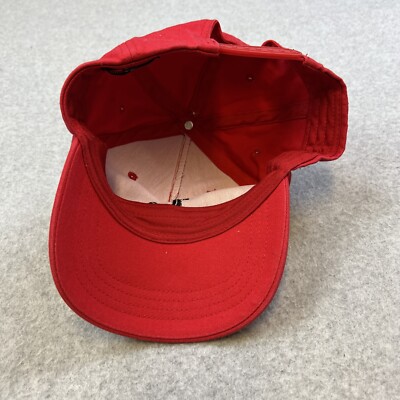 か*ん様 TRUE RELIGION キャップ レッド True Religion Hat Cap Mens One Size Red Snap Back Logo Casual