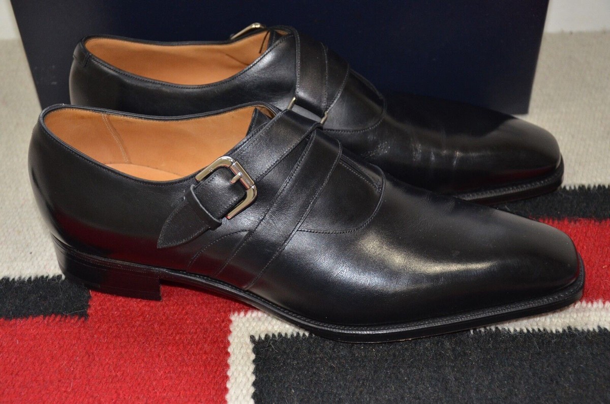 Ralph Lauren Purple Label Gaziano & Girling Black Double Ralph Lauren Purple Label Gaziano & Girling Black Double