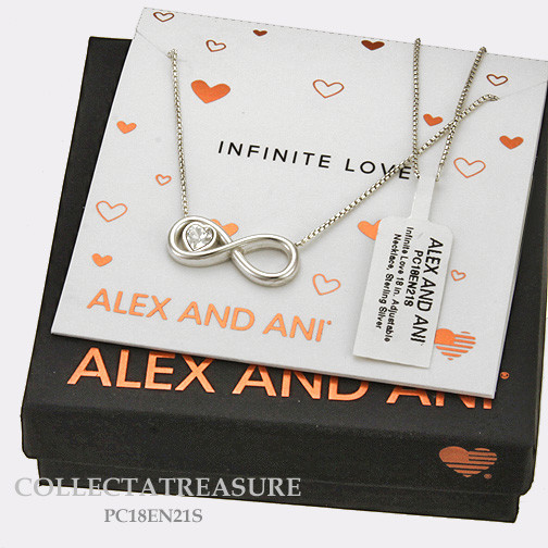 Authentic Alex and Ani Infinite Sterling Silver 18