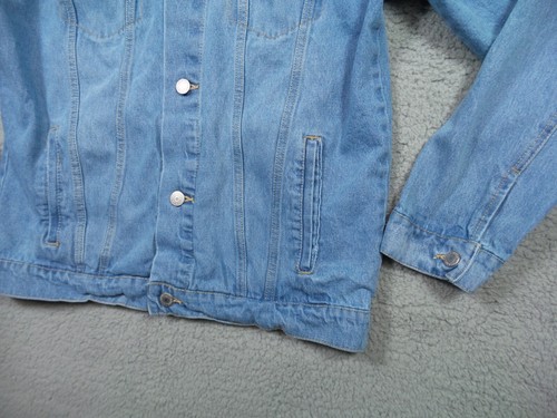 Levis Boys Youth Jacket Size Extra Large (13-15 YRS) Blue Denim Trucker Classic - Picture 4 of 12