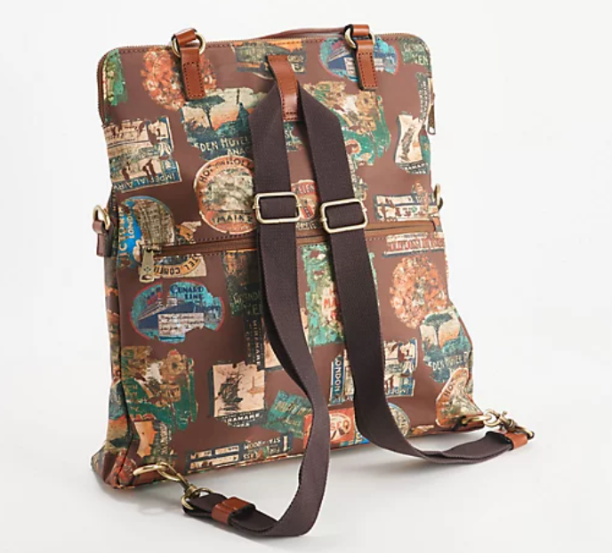 NWT - Patricia Nash Coated Canvas Trapani Convertible  display picture 2