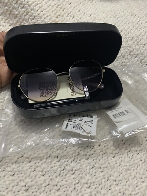 Coach Sunglasses NWT NWT Coach Lia Round Sunglasses | eBay main image 3
