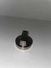 GE Range Surface Element Knob (Chrome) P/N #WB03X24965  Mod: JB645RK6SS