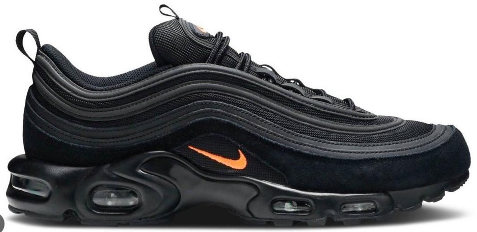 Nike Air Max Plus 97 Black Hyper Crimson for Sale | Authenticity