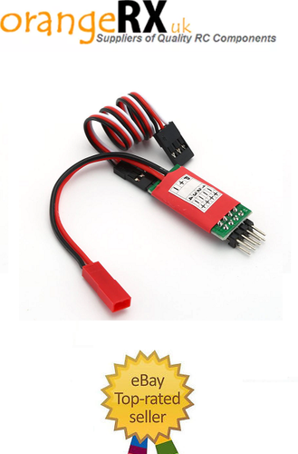RC Remote Control AUX Switch Upto 4 LED Clusters External Power Input 5v -12.4v - Picture 1 of 6