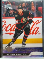 2023-24 Upper Deck Series 2 Maxence Guenette Young Guns #455 RC Ottawa Senators