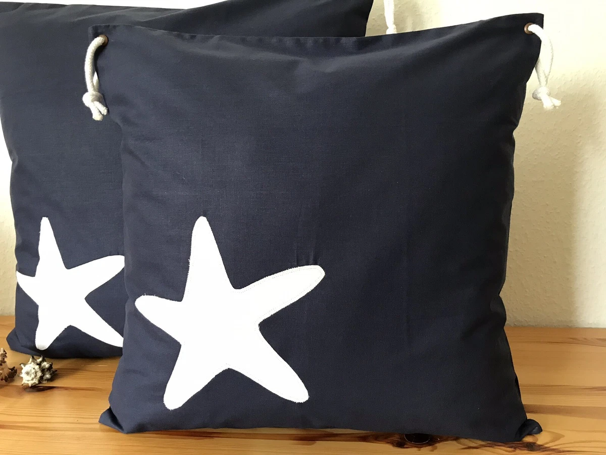 Herfair Cuscino decorativo per bambini, morbido, a forma di stella, morbido cuscino decorativo per divano, in peluche, per cameretta dei bambini, camera da letto (blu cielo, 30 cm