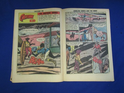 Vintage Charlton 1965 Cheyenne Kid Apr-May Vol 1 #50 Western Comic Book - Picture 7 of 12