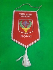 Wimpel aus Polen:  zesp&oacute; opieki zdrowotnej pionki (=Bauern Gesundheitsteam?)