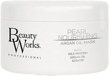 Beauty Works Pearl Nourishing Argan Oil Mask 250ml Milk Protein Deep Treatment