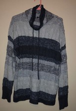 Women s New W/Tag CHAPS Blue Cowl Neck Sweater Size-XXL MSRP: 69.00