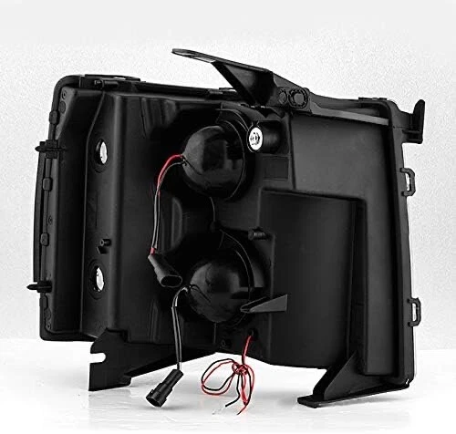 Novo para 2007-2013 Chevy Silverado 1500 2500HD Chrome LED projetor faróis - Imagem 3 de 4