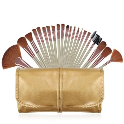 22 Pcs Makeup BRUSHES Kit Set Powder Foundation Eyeshadow Eyeliner Lip Brush NEW