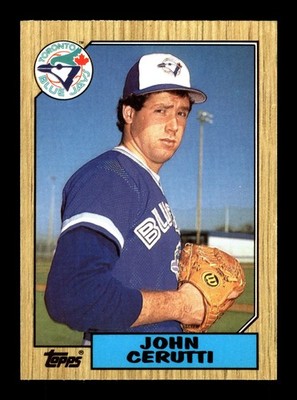 1987 Topps Tiffany #557 John Cerutti Toronto Blue Jays NM-MT
