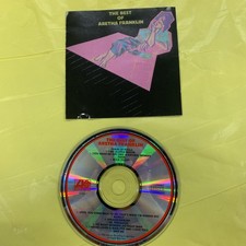 Best of Aretha Franklin by Aretha Franklin CD (DISC AND FRONT COVERART ONLY)