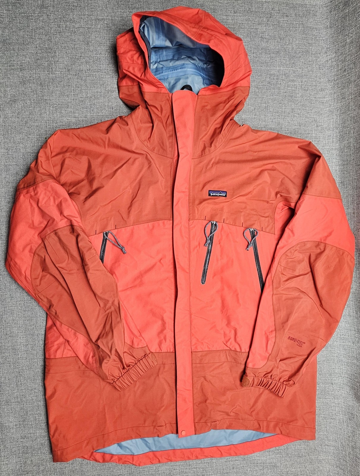Mens Xl Red Gore-tex Xcr Hooded Waterproof Ski Shell