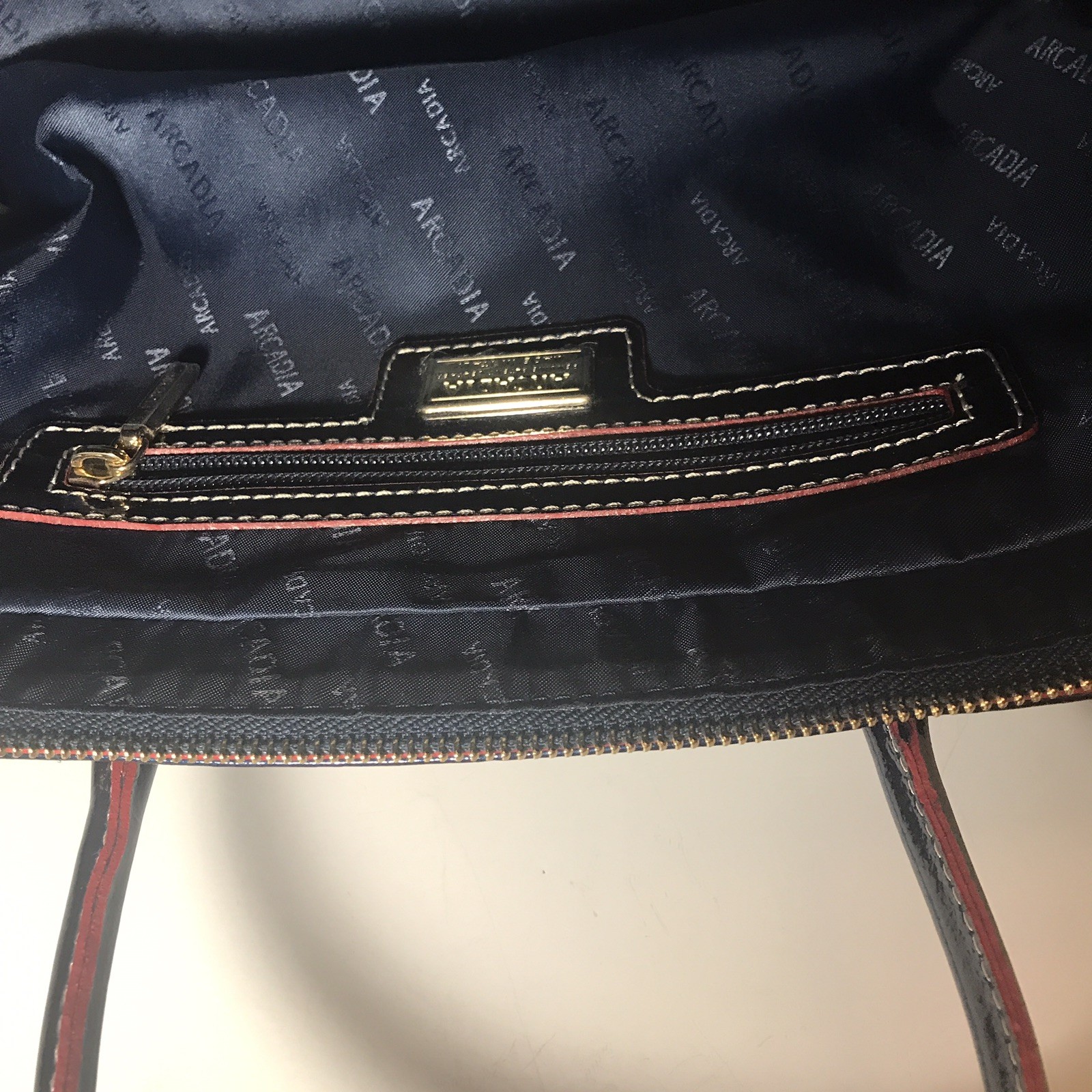 Lot Of 3 Name Brand Purses Handbags Coach Arcadia Coccinelle Varied Colors SEE thumbnail 10