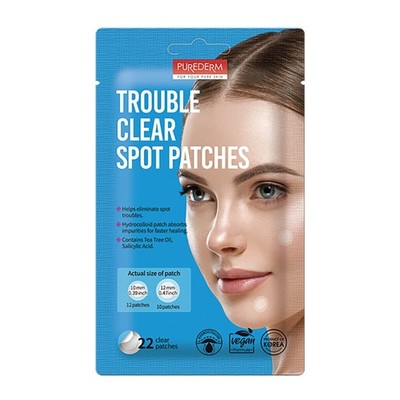PUREDERM Vegane Pickelpflaster, 22 Stk.