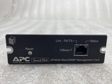 APC Smart Slot AP9606 Web/SNMP Management Network Card WA0124006876