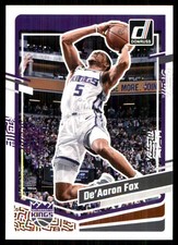 De'Aaron Fox 2021-22 Donruss #126 Kings NBA READ FREE SHIPPING AutographDen
