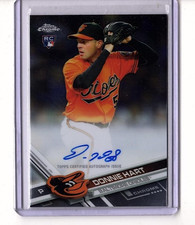 Donnie Hart RC 2017 Topps Chrome  Rookie Autographs #RA-DH Auto