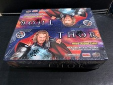 2011 Thor Marvel Movie trading cards complete box with 16 packs 