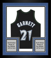 FRMD Kevin Garnett Minnesota Timberwolves Signed Mitchell & Ness Jersey