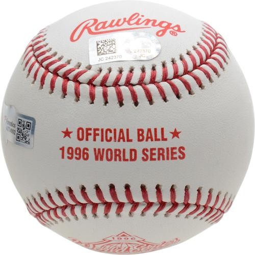 Darryl Strawberry New York Yankees Autogramm 1996 World Series Baseball - Bild 3 von 3