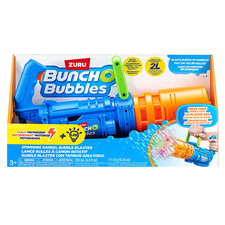 Zuru Bunch O Bubble Spinning Barrel Motorized LED Bubble Blaster NEW N BOX