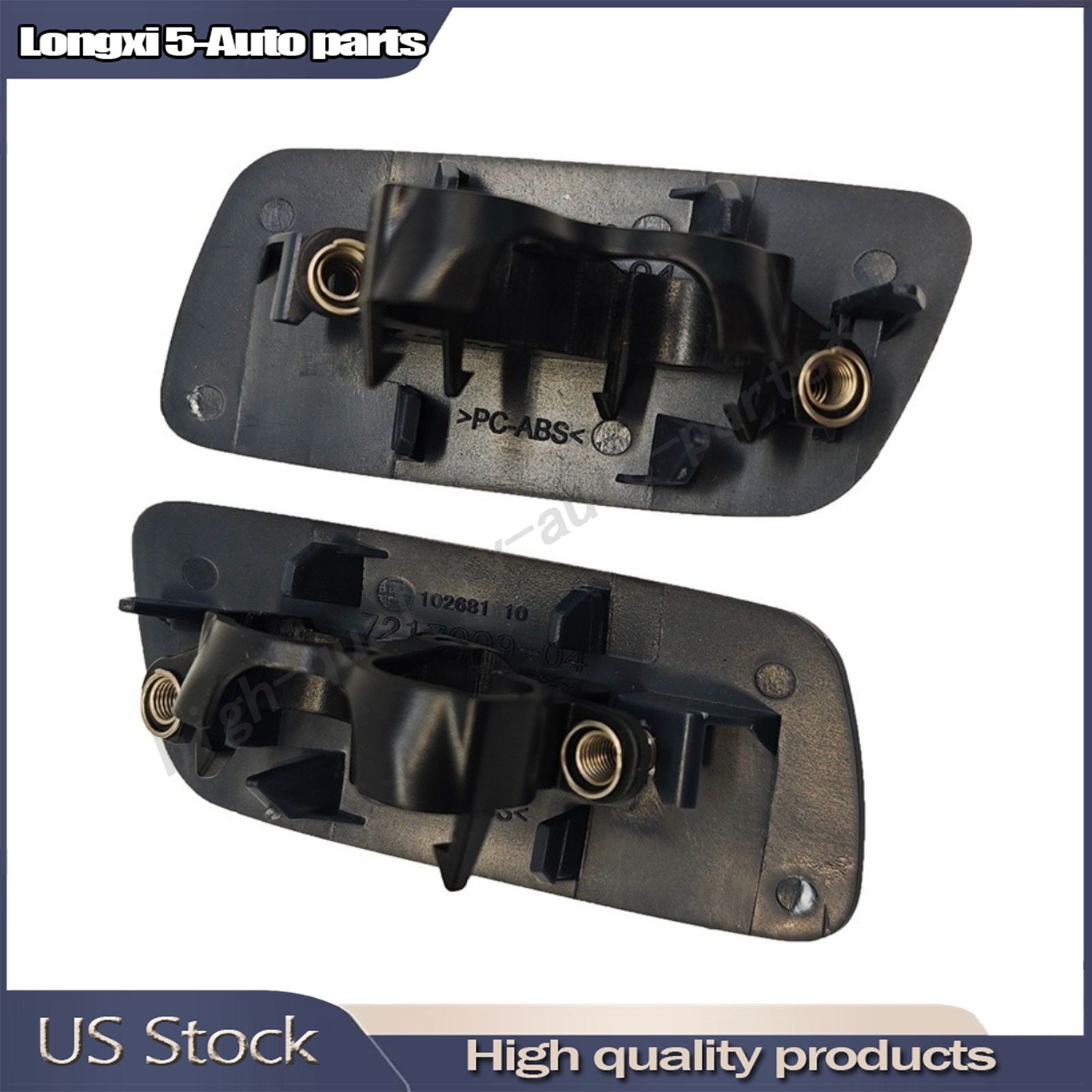 Right & Left Headlight Washer Cover 61677244960 Fits For 10-18 Rolls-Royce Ghost