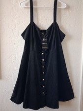 forever 21 plus 2x black dress