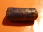 ANCIENT BLUE PRECOLUMBIAN CHAVIN SODALITE TUBE BEAD BOLIVIA PERU 25.5-10.8MM — photo 6