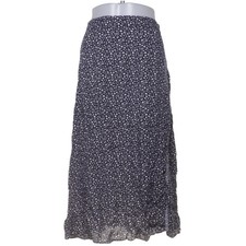 C&A, Rock, Größe: 36, Blau/Weiß/Mehrfarbig, Viskose, Gepunktet, Damen #oax