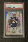 2008 Donruss Playoff Threads TOM BRADY GOLD HOLO FOIL /50 PSA 8 NM-Mint SSP RARE