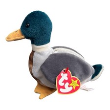 TY Beanie Baby - JAKE the Duck 5 inch -Stuffed Animal Toy